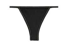 Load image into Gallery viewer, Product Front: Rio De Sol Bas Bottom Shimmer-Black California