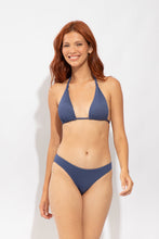 Load image into Gallery viewer, Model Front: Rio De Sol Bas Bottom Carmel-Blue Essential-Comfy
