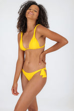 Load image into Gallery viewer, Model Front: Rio De Sol Bas Bottom Sunflower Italy