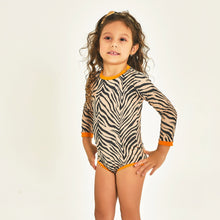 Load image into Gallery viewer, Image 02: Uv Line Maillot De Bain Bébé Swimsuit Baby Zebra Upf50+