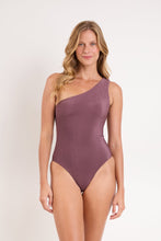 Load image into Gallery viewer, Model Front: Rio De Sol Une Pièce Malibu-Ebano Sienna