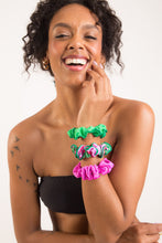 Load image into Gallery viewer, Image 04: Rio De Sol Chouchou Dots-Energy Scrunchie