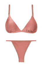 Load image into Gallery viewer, Product Front: Rio De Sol Ensemble Set Shimmer-Copper Tri-Fixo California