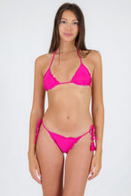 Load image into Gallery viewer, Model Front: Rio De Sol Ensemble Set Amaranto Frufru