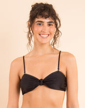 Load image into Gallery viewer, Image 11: Rio De Sol Haut Top Shimmer-Black Bandeau-Joy