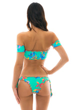 Load image into Gallery viewer, Model Back: Rio De Sol Haut Top Acqua Flora Off Shoulder