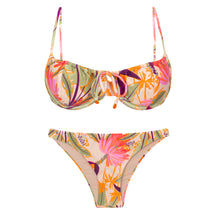 Load image into Gallery viewer, Product Front: Rio De Sol Ensemble Set Oasis Balconet-Tie Leblon