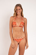 Load image into Gallery viewer, Model Front: Rio De Sol Haut Top Maracai Mel