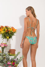 Load image into Gallery viewer, Model Back: Rio De Sol Ensemble Set Botanic Tri-Inv Ibiza-Comfy