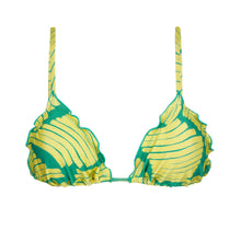 Load image into Gallery viewer, Product Front: Rio De Sol Haut Top Banana Yellow Frufru