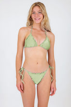Load image into Gallery viewer, Model Front: Rio De Sol Bas Bottom Oliva Frufru