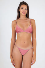 Load image into Gallery viewer, Model Front: Rio De Sol Ensemble Set Shimmer-Confetti Tri-Fixo California
