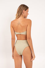 Load image into Gallery viewer, Model Back: Rio De Sol Bas Bottom Brisa-Pistache Hotpants