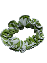 Load image into Gallery viewer, Product Front: Rio De Sol Chouchou Palms Scrunchie