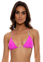 Load image into Gallery viewer, Image 02: Luli Fama Haut Top Wavy Ruched Reversible Vivi Il Momento