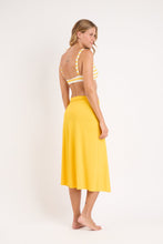 Load image into Gallery viewer, Model Back: Rio De Sol Jupe De Page Bio-Luz-Solar Long Skirt Knot