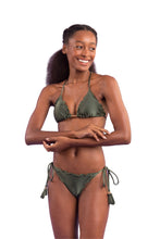 Load image into Gallery viewer, Image 04: Rio De Sol Bas Bottom Croco Frufru-Fio