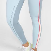 Load image into Gallery viewer, Image 02: Alto Giro Fitness Bas Legging Blackout Bio Recortes Cinza Lead