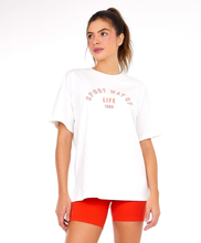 Load image into Gallery viewer, Model Front: Alto Giro Fitness Haut T-Shirt Eco Nature Start Off White