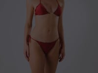 Load and play video in Gallery viewer, Video: Rio De Sol Bas Bottom Shimmer-Divino Frufru