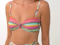 Load and play video in Gallery viewer, Video: Rio De Sol Haut Top Supercolor Bandeau-Joy