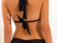 Load and play video in Gallery viewer, Video: Rio De Sol Bas Bottom Shimmer-Black Mel