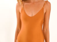 Load and play video in Gallery viewer, Video: Rio De Sol Une Pièce Shimmer-Nocciola Hype-Noa