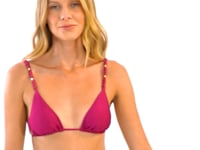 Load and play video in Gallery viewer, Video: Rio De Sol Haut Top Shimmer-Desejo Lia-Noa