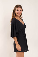 Load image into Gallery viewer, Image 02: Rio De Sol Mini Dress Black Mini Dress
