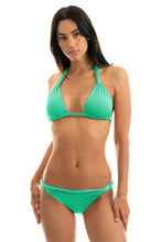 Load image into Gallery viewer, Model Front: Rio De Sol Bas Bottom Bahamas Mel