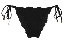 Load image into Gallery viewer, Product Front: Rio De Sol Bas Bottom Dots-Black Frufru