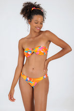 Load image into Gallery viewer, Model Front: Rio De Sol Bas Bottom Orange-Bloom Nice