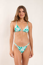 Load image into Gallery viewer, Model Front: Rio De Sol Bas Bottom Pua-Valley Waimea