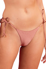 Load image into Gallery viewer, Gallery: Rio De Sol Bas Bottom Shimmer-Copper Cheeky-Tie