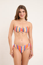 Load image into Gallery viewer, Model Front: Rio De Sol Bas Bottom Stripes Lola