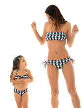 Load image into Gallery viewer, Model Back: Rio De Sol Deux Pièces Fille Geometric Kids