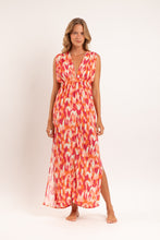 Load image into Gallery viewer, Model Front: Rio De Sol Vêtement De Plage Mirage Long Dress Soleil