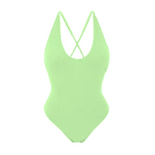 Load image into Gallery viewer, Product Front: Rio De Sol Une Pièce Sand-Menta Sunny