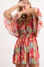 Load image into Gallery viewer, Image 07: Rio De Sol Robe De Plage Sea-Bloom Kaftan Bel
