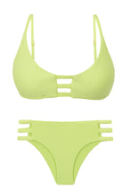 Load image into Gallery viewer, Product Front: Rio De Sol Ensemble Set Bora-Citrus Bra-Trio Madrid-Trio