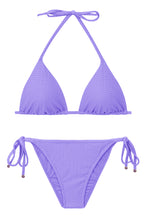 Load image into Gallery viewer, Product Front: Rio De Sol Ensemble Set Bora-Lavanda Tri-Inv Lacinho