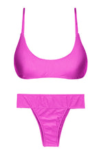 Load image into Gallery viewer, Product Front: Rio De Sol Ensemble Set Eden-Pink Bralette Rio-Cos