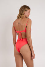Load image into Gallery viewer, Model Back: Rio De Sol Ensemble Set Malibu-Folia Bandeau-Iris Highwaist-Spin-Iris