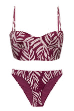 Load image into Gallery viewer, Product Front: Rio De Sol Ensemble Set Palms-Vine Balconet-Anna Comfy