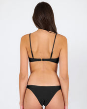 Load image into Gallery viewer, Image 06: Rio De Sol Ensemble Set Shimmer-Black Bandeau-No Essential