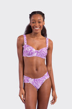 Load image into Gallery viewer, Model Front: Rio De Sol Ensemble Set Trail-Purple Amelia Baobi