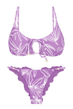 Load image into Gallery viewer, Product Front: Rio De Sol Ensemble Set Trail-Purple Tank-Tie Ipanema