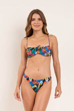 Load image into Gallery viewer, Model Front: Rio De Sol Haut Top Flair Balconet-Tie