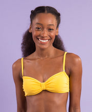 Load image into Gallery viewer, Image 10: Rio De Sol Haut Top Malibu-Yellow Bandeau-Duo