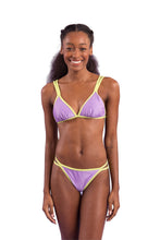 Load image into Gallery viewer, Model Front: Rio De Sol Haut Top Orchid Tri-Duo